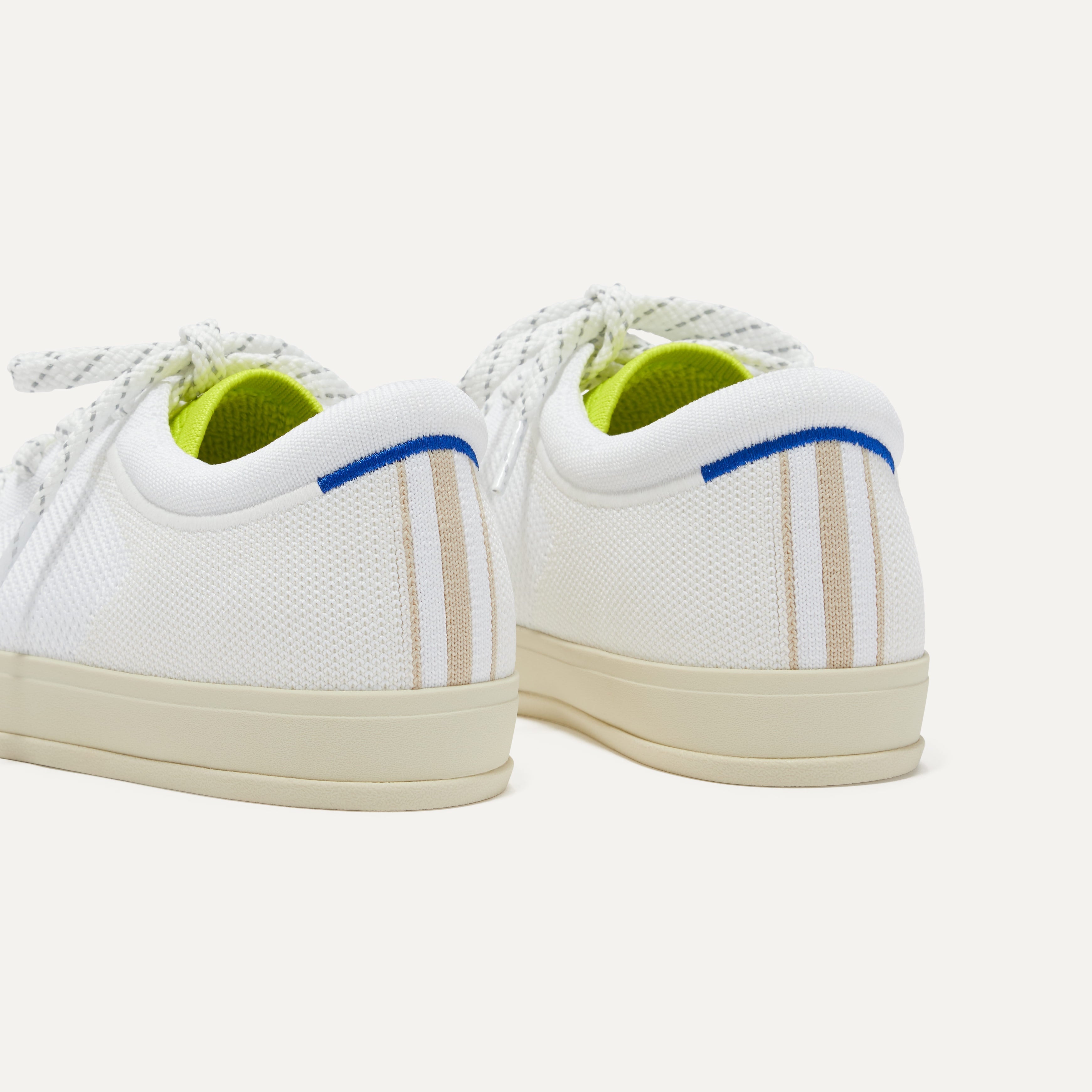The Lace Up Sneaker - Chartreuse