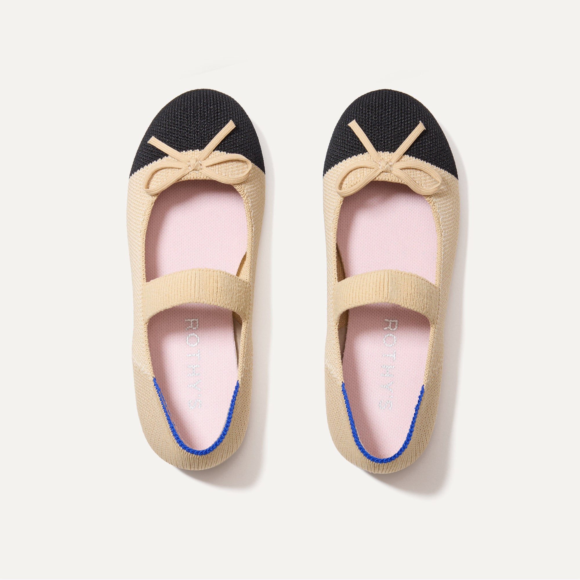 The Kids Bow Mary Jane - Cream Captoe